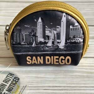 San Diego Skyline Coin Purse